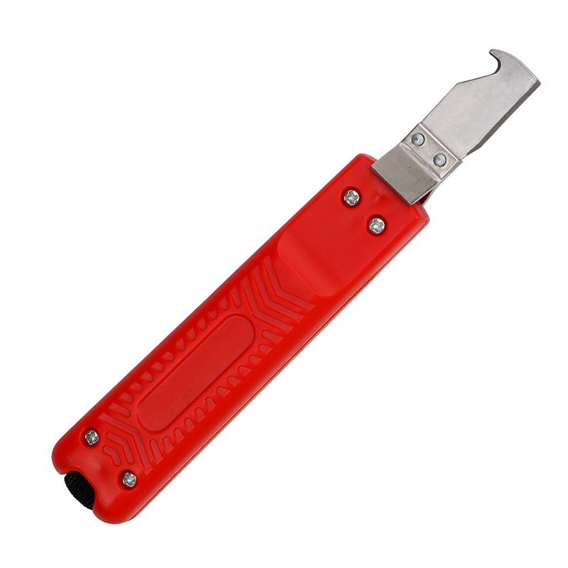 PVC Cable Stripper 8 28mm Fastness Adjustable Rubber Handle 1pc - Image 3