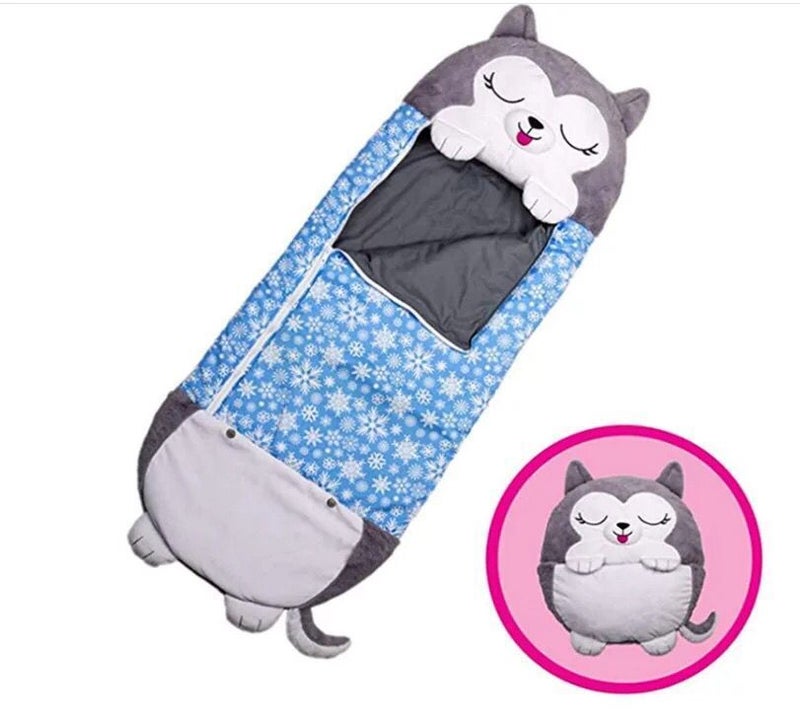 Cartoon Children'S Sleeping Bag Children'S Sleeping Bag Children'S Animal Pillow Sleeping Bag Folding Kick-Proof Children'S Sleeping Bag - Image 5