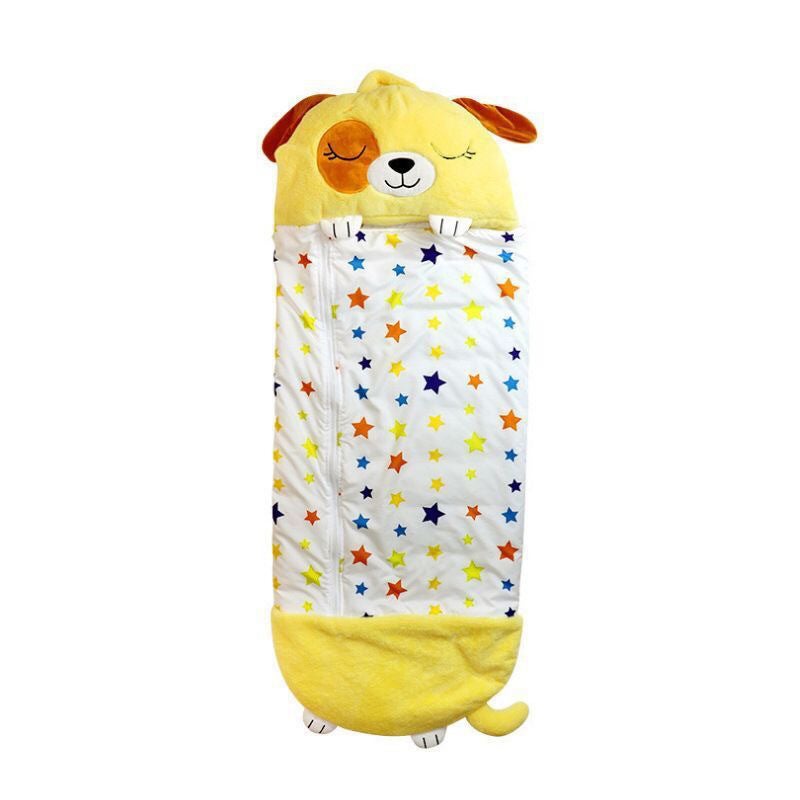 Cartoon Children'S Sleeping Bag Children'S Sleeping Bag Children'S Animal Pillow Sleeping Bag Folding Kick-Proof Children'S Sleeping Bag - Image 2