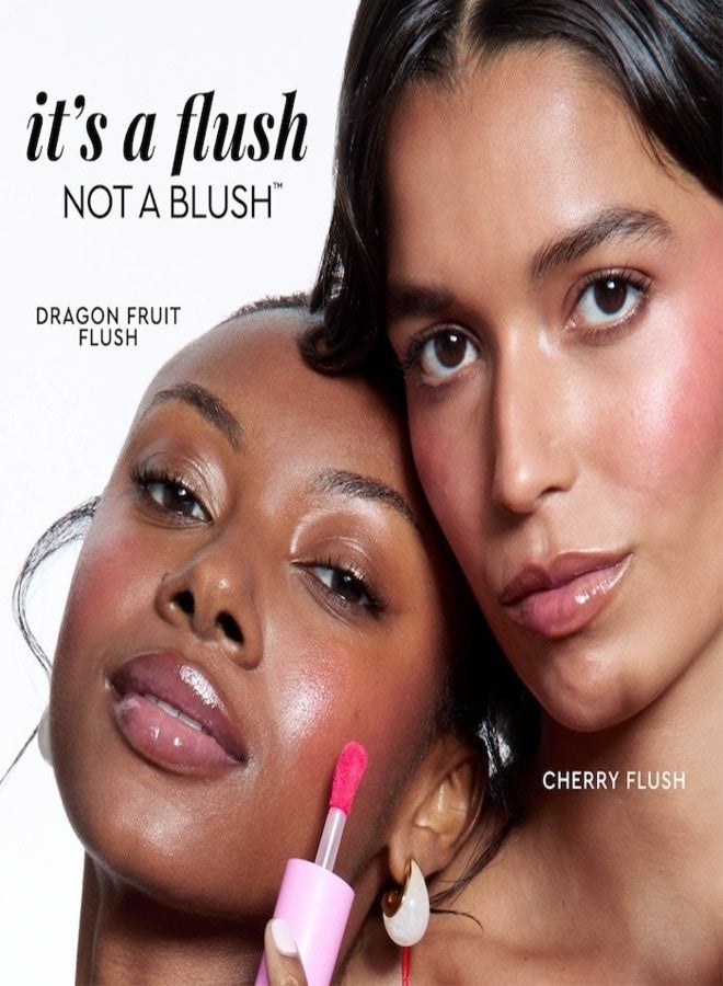 glow receipe Glow Recipe Watermelon Glow Niacinamide Dewy Flush Brightening Serum Blush — Cherry Flush (Sheer Cherry Red) 12 ml - Image 2