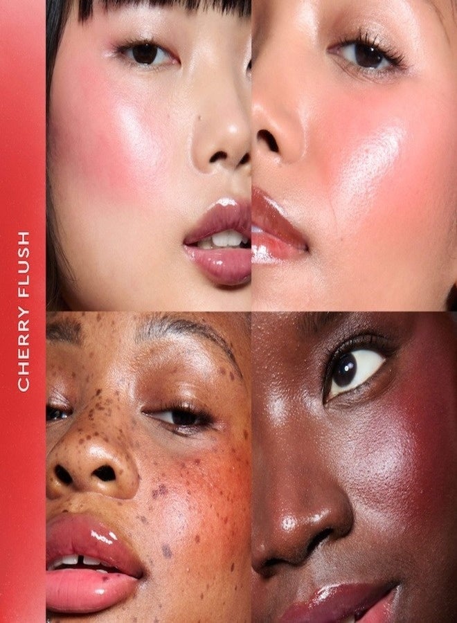 glow receipe Glow Recipe Watermelon Glow Niacinamide Dewy Flush Brightening Serum Blush — Cherry Flush (Sheer Cherry Red) 12 ml - Image 3