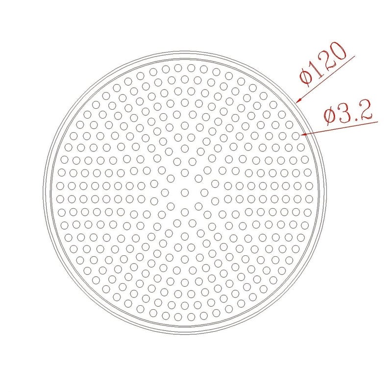 2 Packs Gray Stainless Steel Shower Hair Strainers Drainage Protection With Multiple Holes for Efficient Water Flow - Image 5