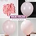 Bezente Pastel Pink Latex Party Balloons 100 Pack 12 inch Round Helium Light Pink Bridal Pink Balloons for Easter Wedding Bridal Shower Gender Reveal Birthday Princess Party Decorations - Image 4