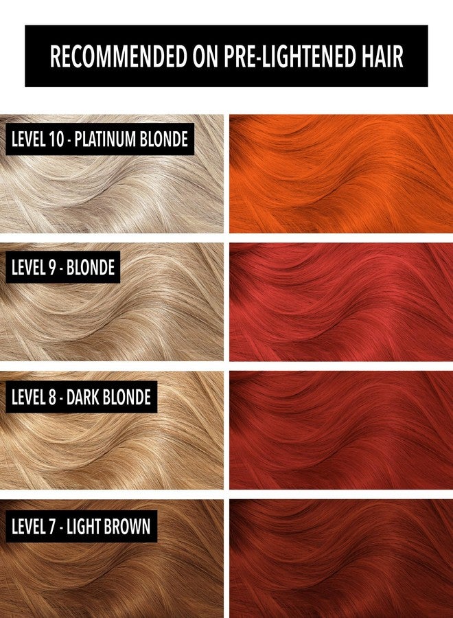 Pulp Riot Nuclear Semi Permanent Hair Color – Orange, 4 oz - Image 2