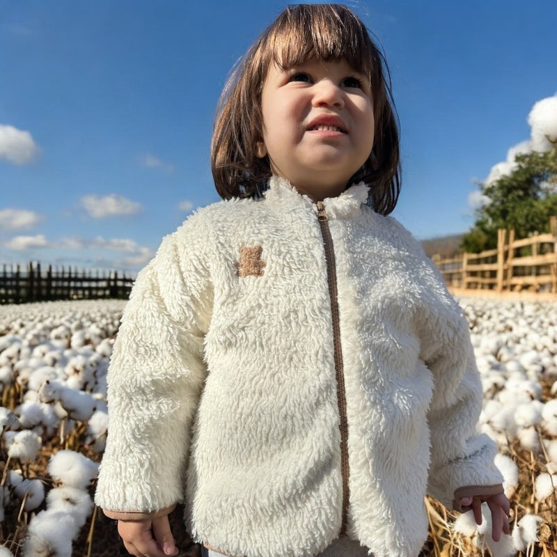 Enhitbaby Comfortable Children's Jacket with Organic Cotton and Muslin Lining  - Image 1