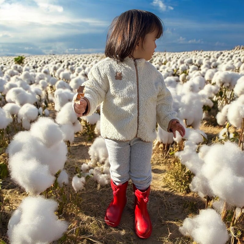 Enhitbaby Comfortable Children's Jacket with Organic Cotton and Muslin Lining  - Image 4