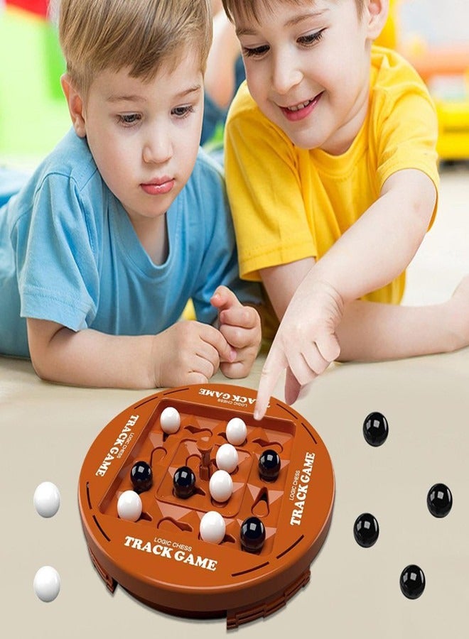 Track Logic Chess Children's Puzzle Board Game Two Person interactive Game - Image 2