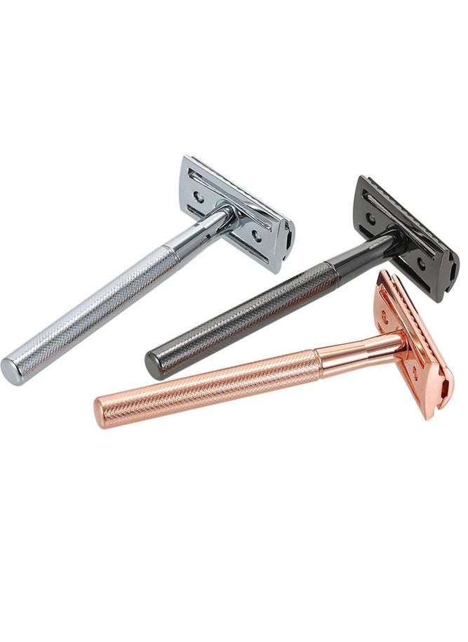 Generic - Double Edge Safety Razor Reusable Metal Razor Eco Friendly DE Razor For Men and Women - Image 1