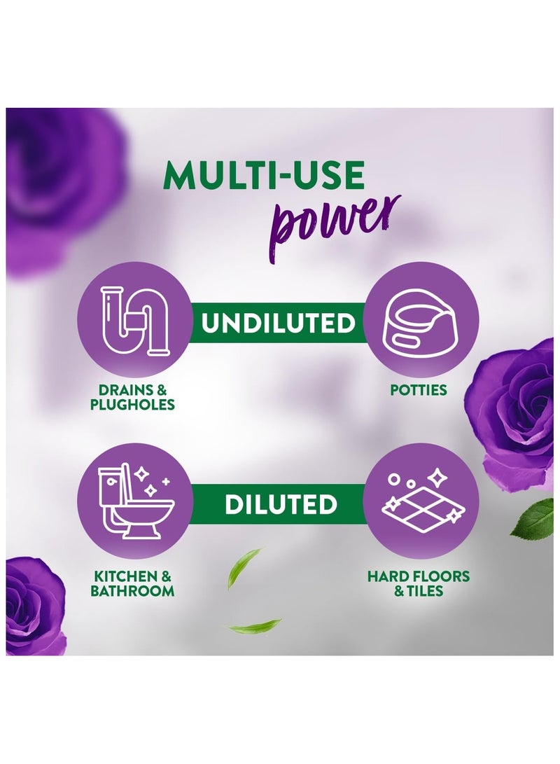 زوفلورا مطهر مركز متعدد الاغراض برائحة  زهر الليل 120 مل، عبوة صغيرة الحجم - Image 2