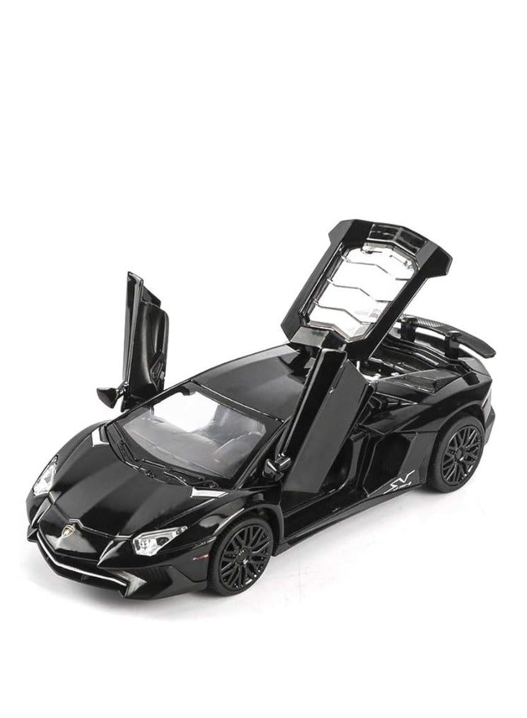 general Lamborghini LP 750-4 Toy Car Collection Alloy Die Cast Car Model with Lights and Sounds - Image 1
