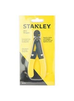 ستانلي أداة تجريد الأسلاك STANLEY 84-214-22 مقاس 5.25 بوصة وقطر 130 مم مثالية لقطع وتجريد أسلاك السماعات وأسلاك الأجهزة للاستخدام المنزلي والاستخدام المهني والمنزلي، باللونين الأصفر والأسود  - Image 4