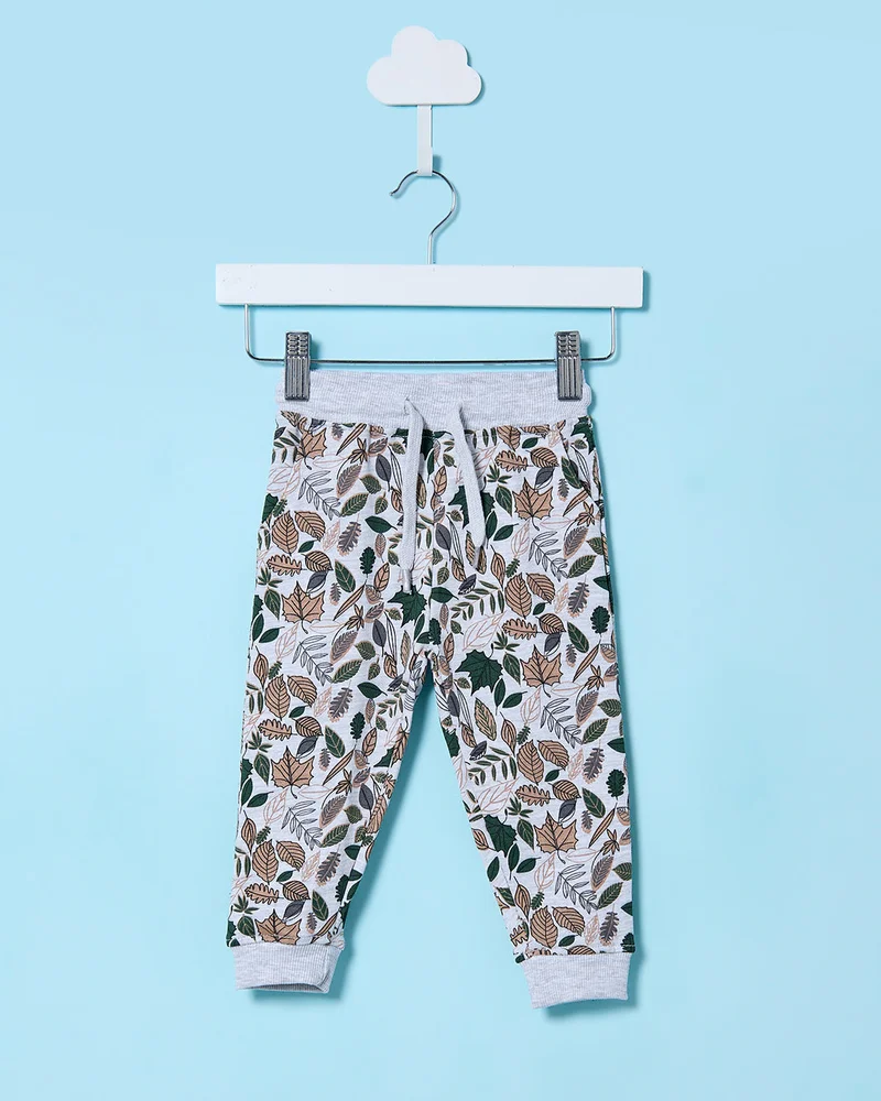 REDTAG Infant Girls Multicolor Floral Print Active Pants
