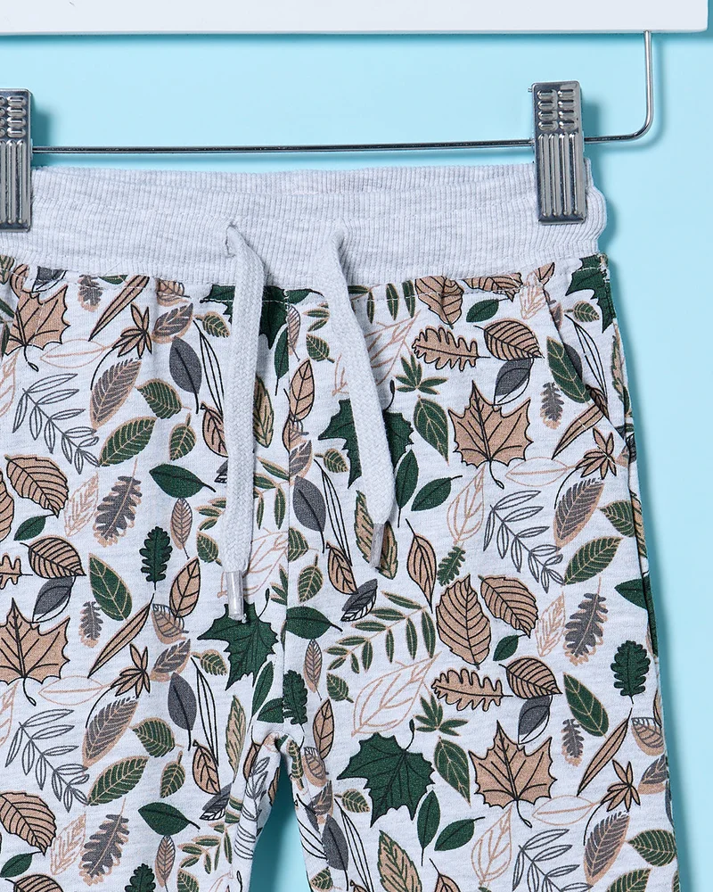 REDTAG Infant Girls Multicolor Floral Print Active Pants