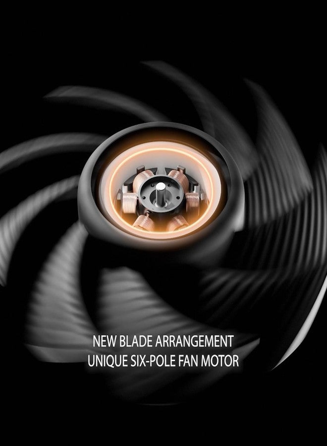 بي كوايت! مروحة تبريد Be Quiet! BL097 Silent Wings 4 مقاس 140 مم، تعمل بتقنية PWM عالية السرعة، بسرعة 1900 دورة في الدقيقة، مروحة تبريد ممتازة، 4 دبابيس - أسود - Image 4