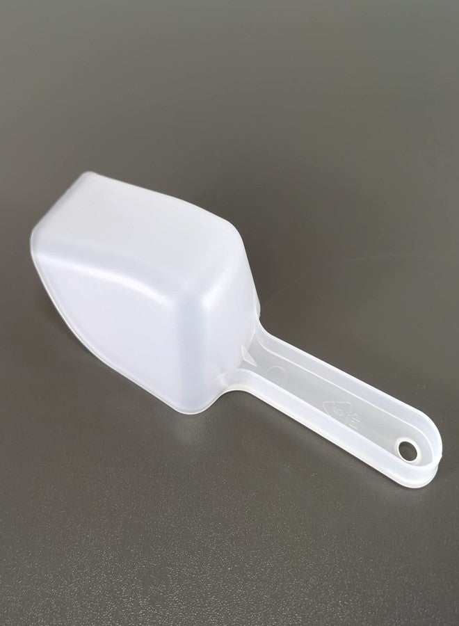 FixtureDisplays Foodservice 4 OZ Scoop PP Utility Ice Scoop, 6.3 X 2.95 X 2.16", Translucence, Plastic Kitchen Scoops for Weddings, Candy Dessert Buffet, Ice Cream, Protein Powders, Coffee, Tea 15666-4PK-2D - Image 4