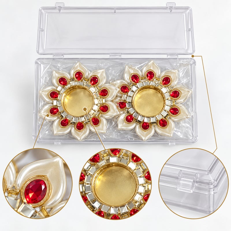 Decorative Tealight Holder for Diwali - CAD014 - Image 3