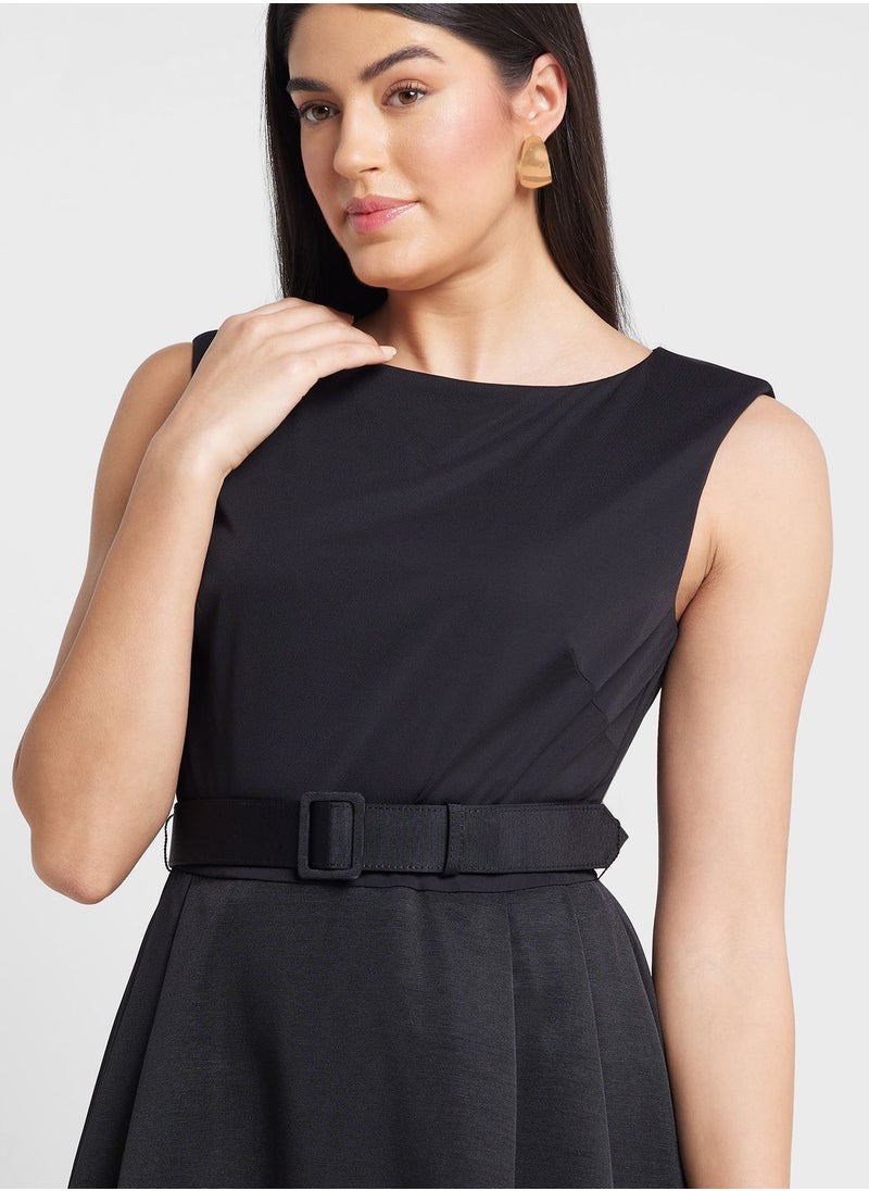 Lauren Ralph Lauren - Tiered Knitted Dress - Image 1