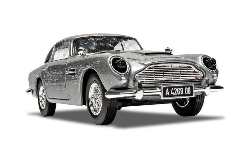 Corgi Diecast Model Cars - CC04314 James Bond Aston Martin DB5 'No Time To Die' - 1:36 Pre-Built Model Vehicles Toy, Classic Metal Die Cast Collectible, Auto Toys Models for Adults - Silver - Image 2