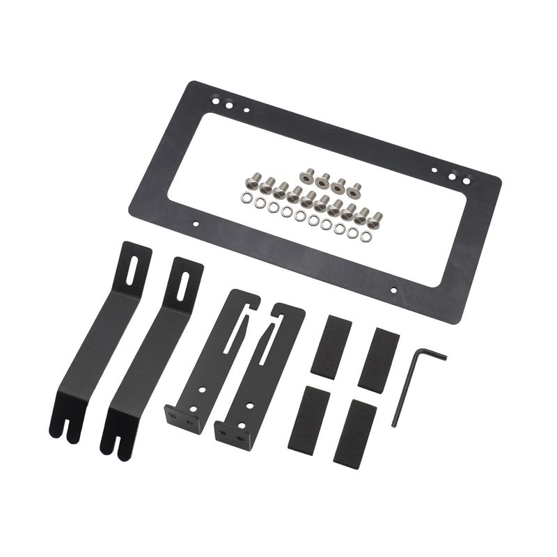 Suitable For Tesla Model Y3 Personalized American License Plate Holder Car License Plate Protection Frame Without Punching Tesla Front Plate - Image 4