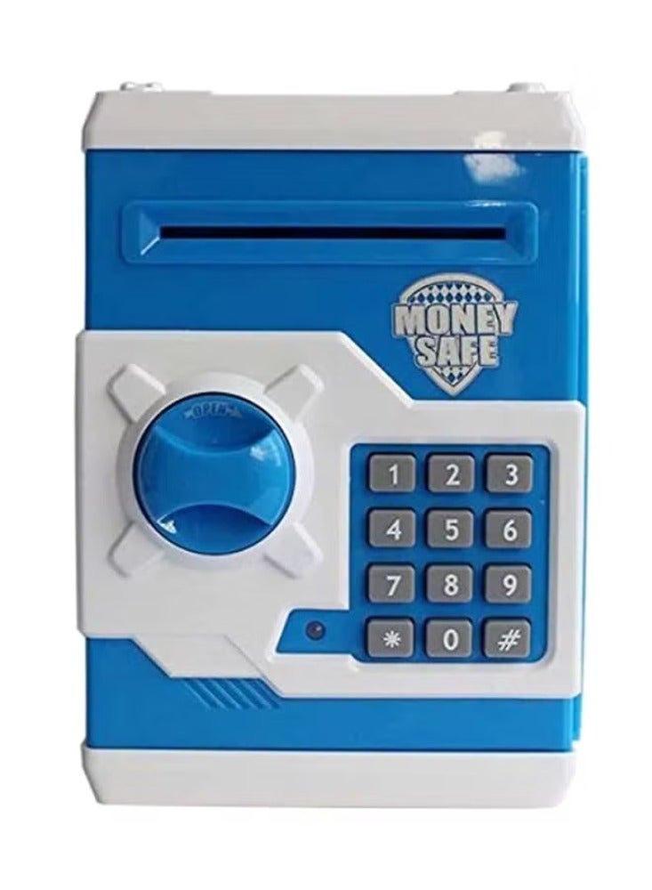 Atm Bank Blue Color Money Box