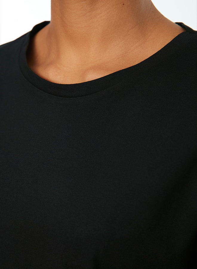 trendyol T-Shirt - Black - Standard - Image 3
