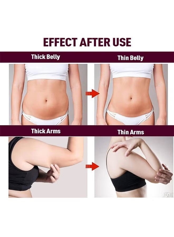 HBESTY Slim Patch- Lose Excess Weight & Bosst Metabloism & Natural Herbs,Essence Fat Burn Slim Body Slimming Patch, Help Detoxify Tone 30Pcs - Image 4