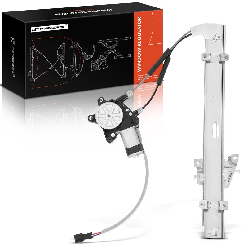 APremium Power Window Regulator with Motor Compatible with Kia Rio 20012005 Front Passenger Side