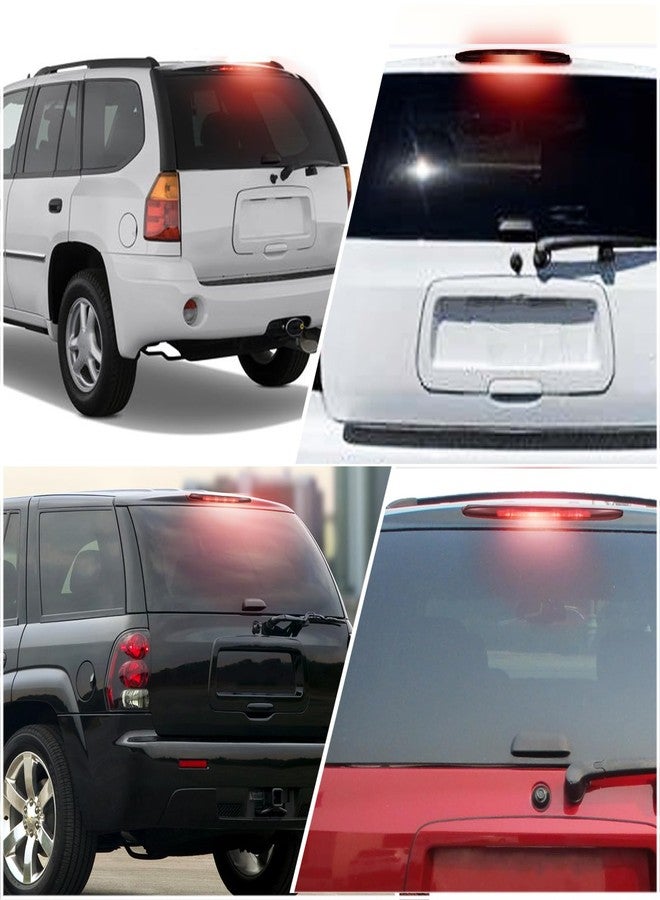 KEEGTBOX High Mount Stop Light LED Third Brake Light Fit For 2002-2009 Chevy Trailblazer GMC Envoy Rear 3rd Brake Lamp Buick Rainier Isuzu Ascender Oldsmobile Bravada Cargo Light(WHITE) - Image 5