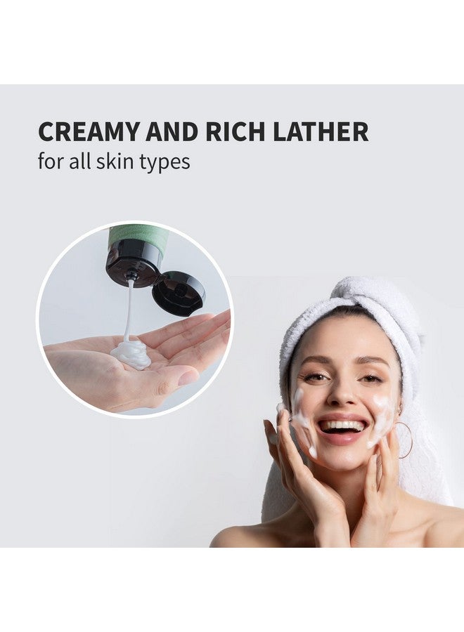 BENTON Deep Green Tea Natural Face Wash (4.23 oz.) - Hydrating and Gentle Facial Cleanser for Various Skin types, Korean Foaming Facial Cleanser - Image 4