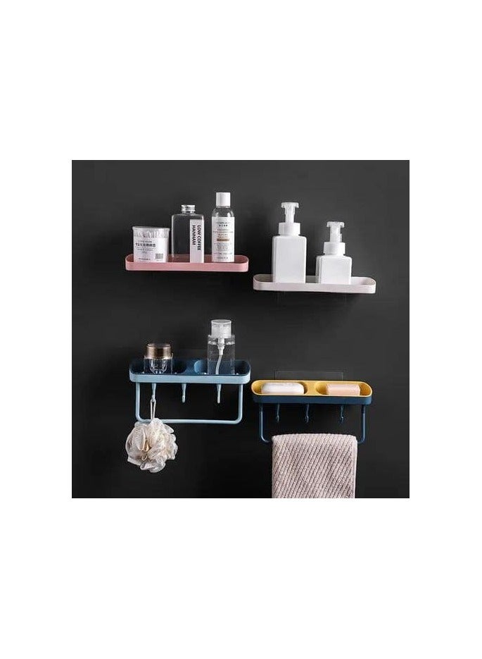 Multi colored soap  holder With a towel holder - Image 1