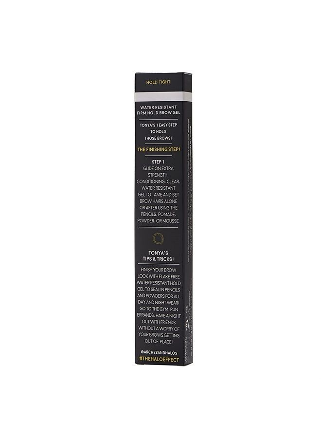 Arches & Halos Water Resistant Firm Hold Brow Gel - Clear - Waterproof Eyebrow Gel for Shaping and Styling - Quick-Setting, Long-Lasting Brow Sculpt - Soft, Lightweight, Non-Sticky Formula - 0.106 oz - Image 5