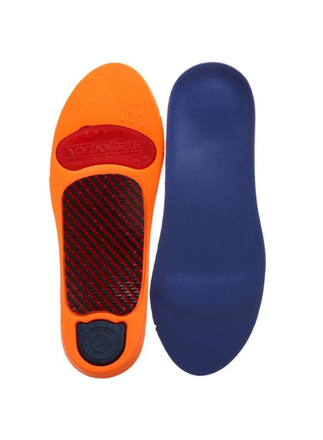 Ultra Graphite Arch Insole,Blue,Women's 6-7 M