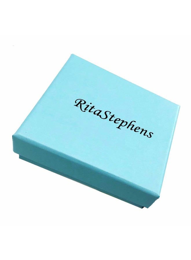 Ritastephens قلادة صليب إيطالي لامع من الفضة الإسترلينية (35 مم، 43 مم) - Image 4