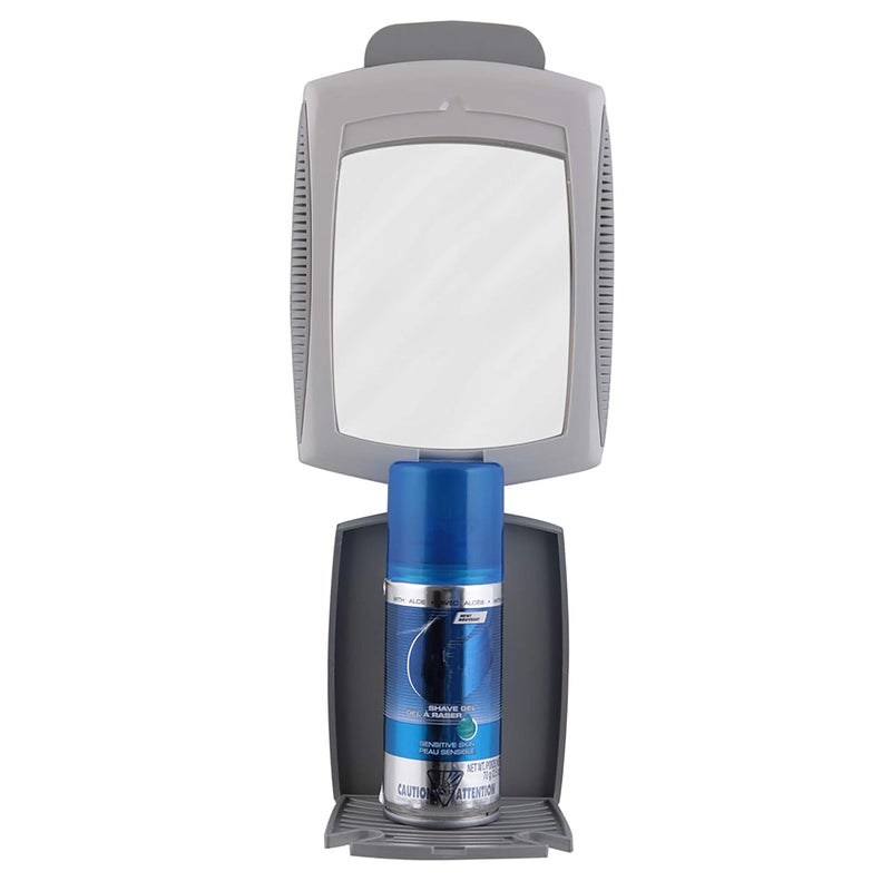Zadro ZFogless Travel Shower Shaving Mens Grooming Mirror  Black - Image 1