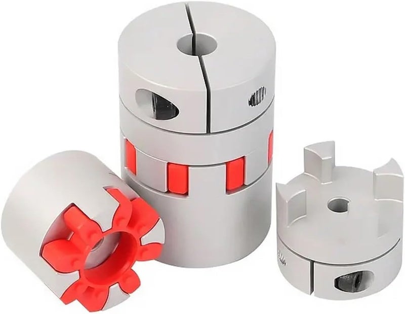 1pc XB25*30 Coupling Aluminium Plum Flexible Shaft Couple Screw Casal D25L30 Motor Connector Flexible Coupler 3D Printer Parts(6.35x6.35mm) - Image 3