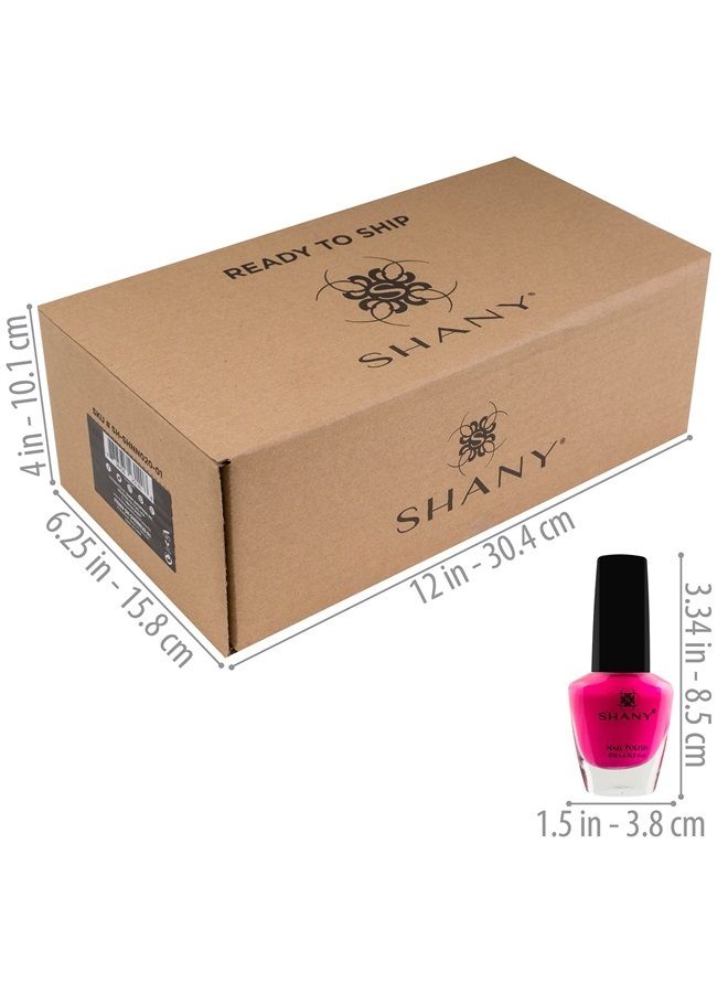 Shany Cosmopolitan Nail Polish set - Pack of 24 Colors - Premium Quality & Quick Dry - Image 3