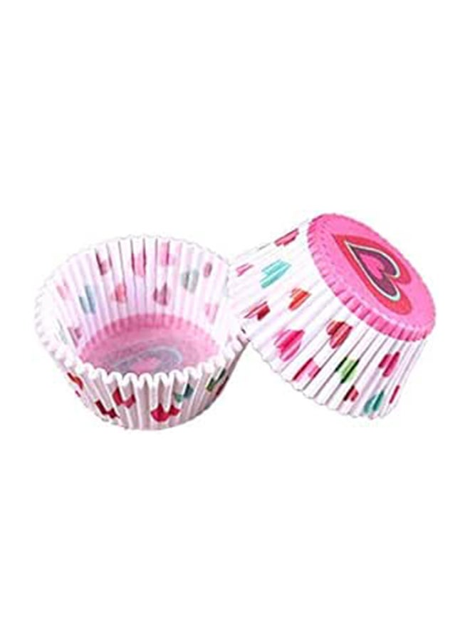 Generic Mold Paper Muffin Cases Heart Loving Baking Cupcakes Cups  Sddn021 -100 Pieces 
