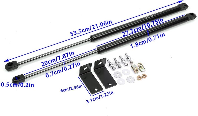 Wivplex Bonnet Hood Shock Lift Strut Bars for CR-V - Image 2