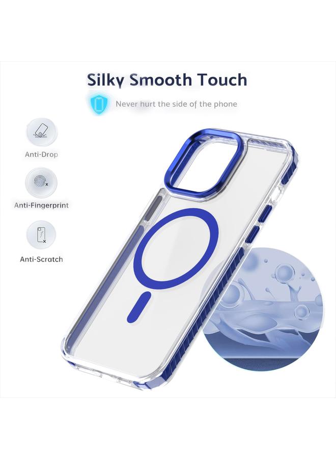 زبون جراب لهاتف iPhone 11 Pro Max، جراب هاتف MagSafe هجين من البولي يوريثان الحراري ثنائي اللون من البولي كربونات - Image 2