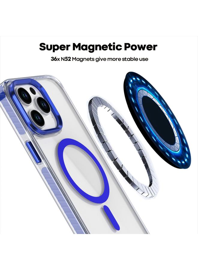 زبون جراب لهاتف iPhone 11 Pro Max، جراب هاتف MagSafe هجين من البولي يوريثان الحراري ثنائي اللون من البولي كربونات - Image 4