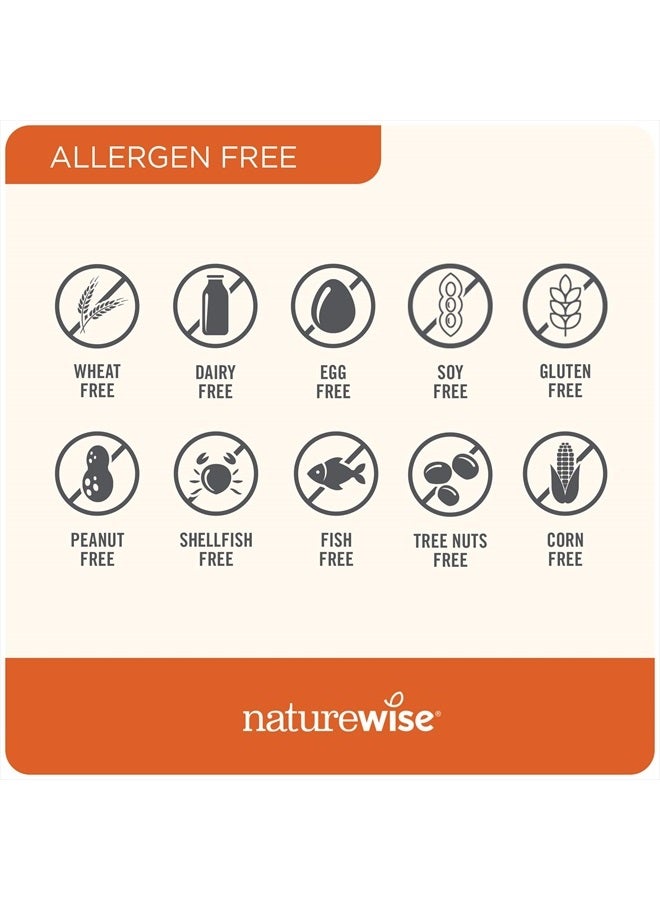 NatureWise Vitamin E 400 IU Softgels (180mg DL-Alpha) - Dairy Free, Gluten Free and Soy Free Antioxidant-Rich Dietary Supplement for Skin, Heart, and Immune Health Support - 2-Month Supply, 120 Count - Image 4