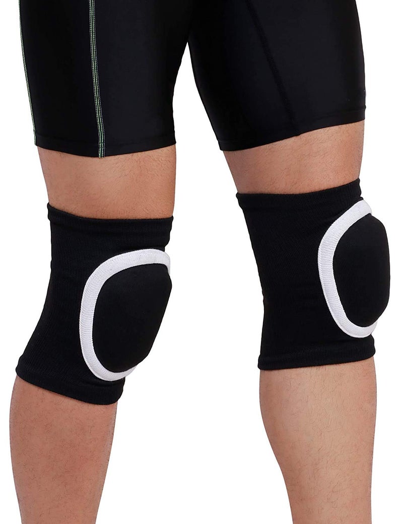 PRO GYM Knee Cap/Protector Support Dancing Knee Cap Padded Support (White 1 Pair) (S) - Image 3