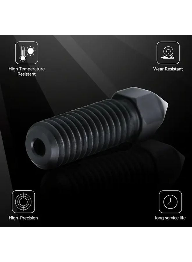 4Pcs 0 2 0 4 0 6 0 8mm Steel Nozzles For Creality Ender 3 V3 KE K1 K1 MAX CR M4 3D Printer - Image 4