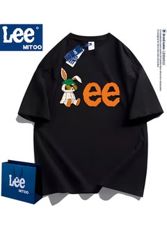 LEE New Fashionable Casual LEE Co Branded T-shirt 