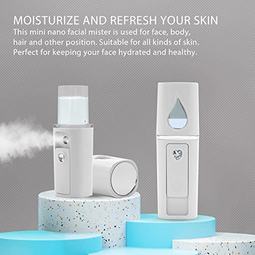 MINI LOP Nano Facial Mister Portable Mini Face Mist Handy Sprayer Automatic Eyelash Extensions Cool Facial Steamer - Image 2