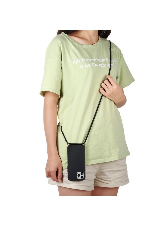 Zaboon Case For iPhone 12 Pro Max Wheat TPU Protective Case with Lanyard - Image 5