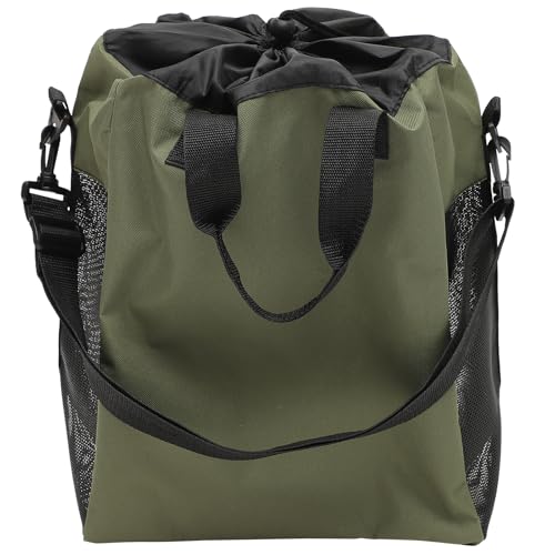 Toddmomy Adjustable Outdoor Fishing Wader Bag Waterproof Boot Storage Container with Ventilated Mesh for Fishing Boots and Waders 1574X1259X905In - Image 1