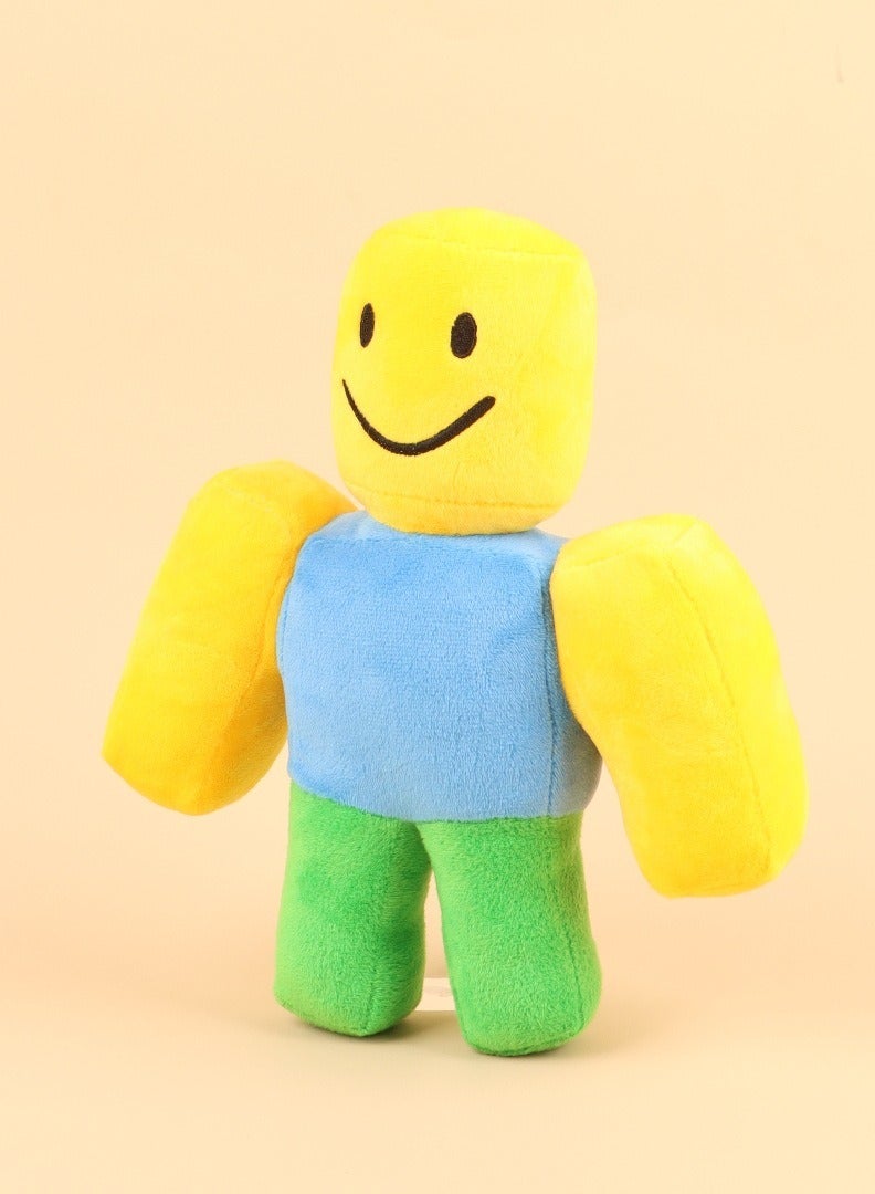 General Noob Plush Yellow Smiley Robot Noob Experiment Plush Toy Doll is a reassuring early education companion toy for parents  - Image 2