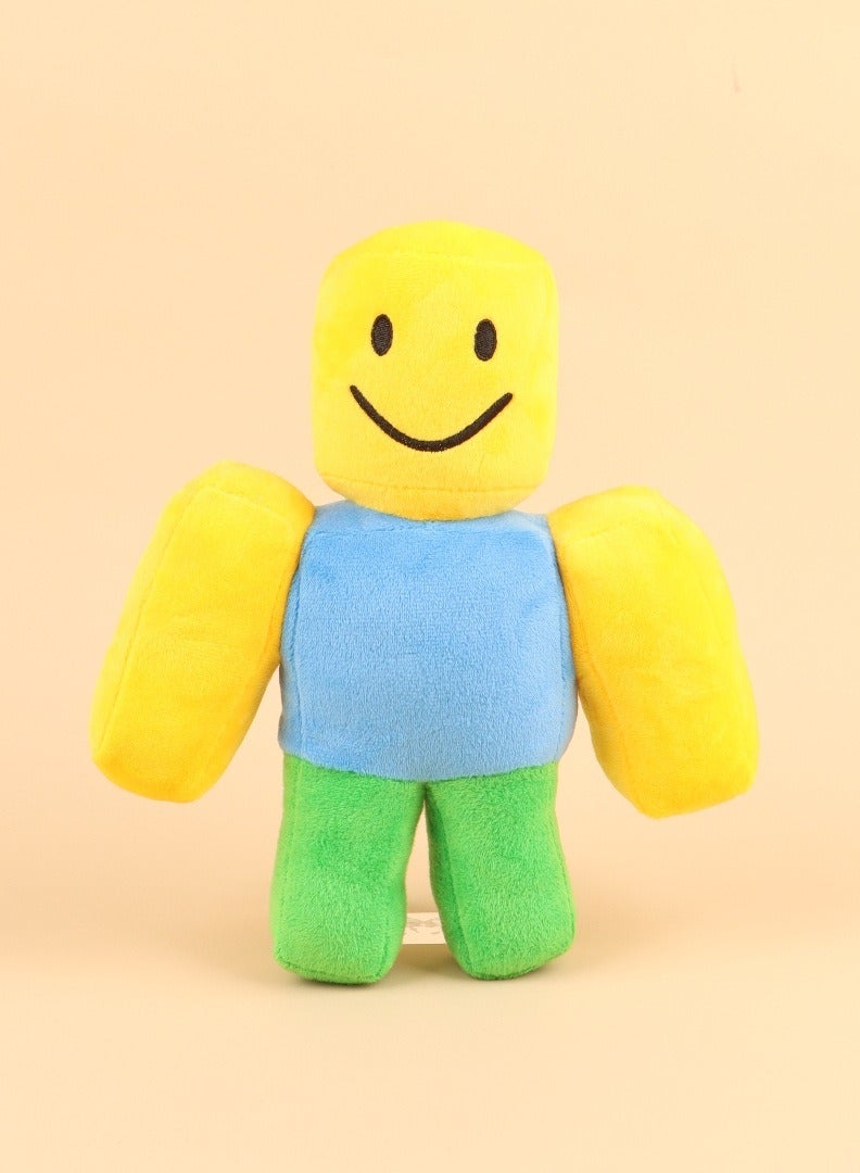 General Noob Plush Yellow Smiley Robot Noob Experiment Plush Toy Doll is a reassuring early education companion toy for parents  - Image 1