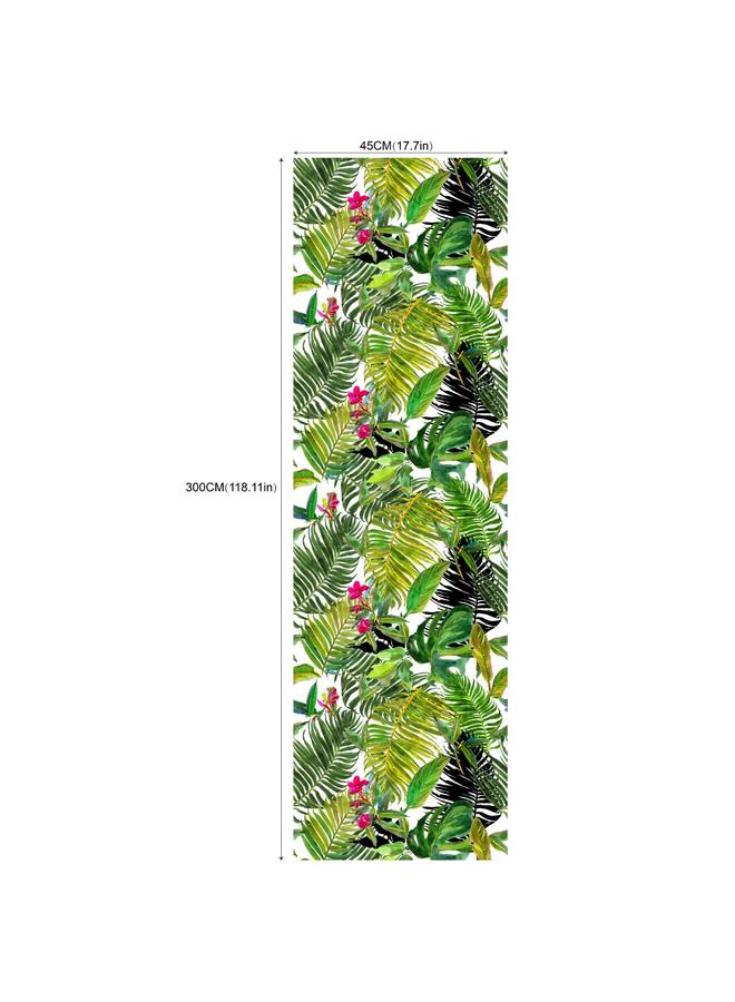 Bluejw Tropical Jungle Emotional Seamless Splicing Wallpaper Home Self-adhesive Wall Stickers Living Room Bedroom Waterproof Removable RW001 - Image 1